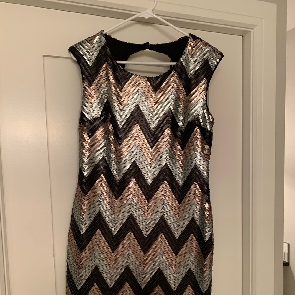 Glitzy cocktail dress!